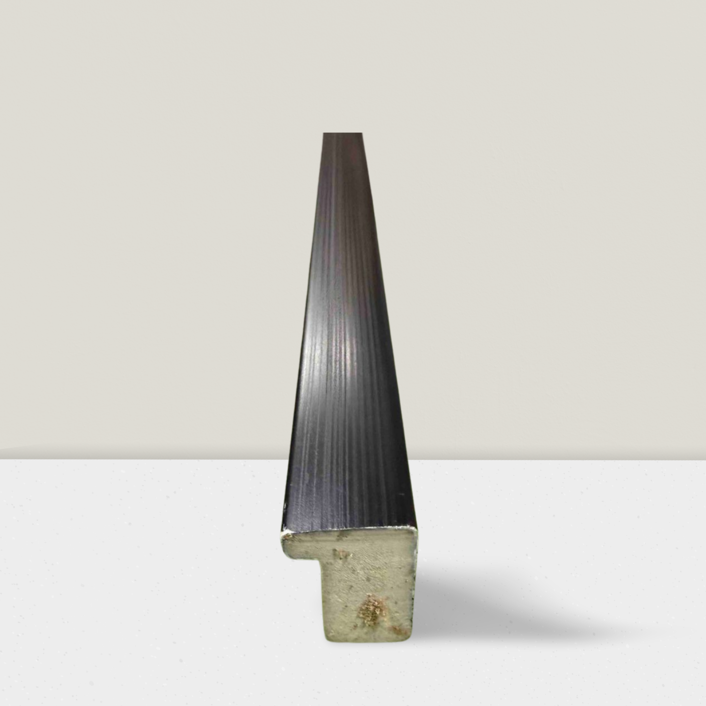 Black slim flat profile frame moulding - 3065-B