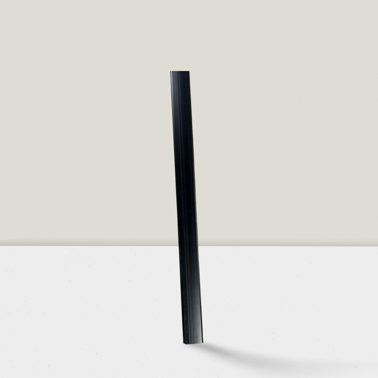 Black slim flat profile frame moulding - 3065-B