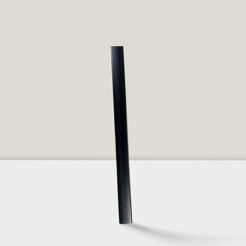 Black slim flat profile frame moulding - 3065-B