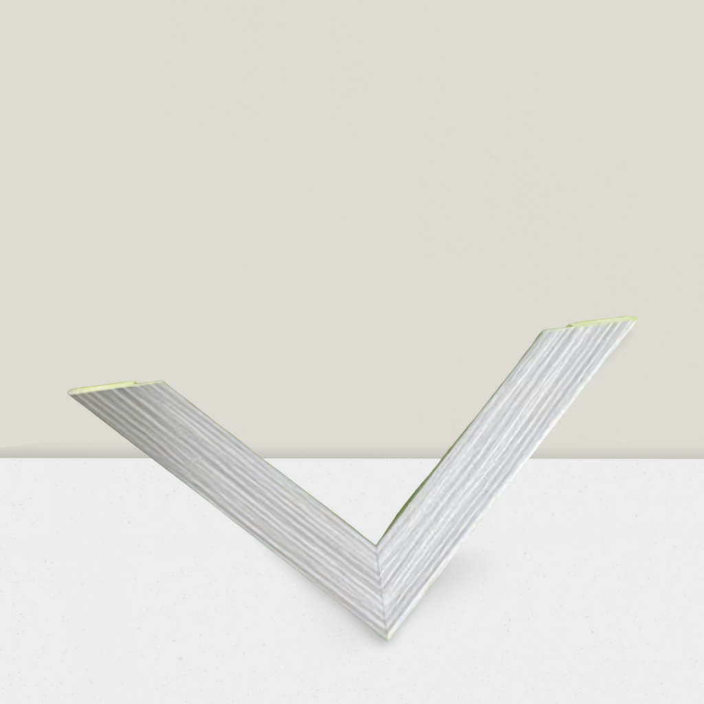 Grey wood‑grain flat profile Frame Moulding - 3065-K41