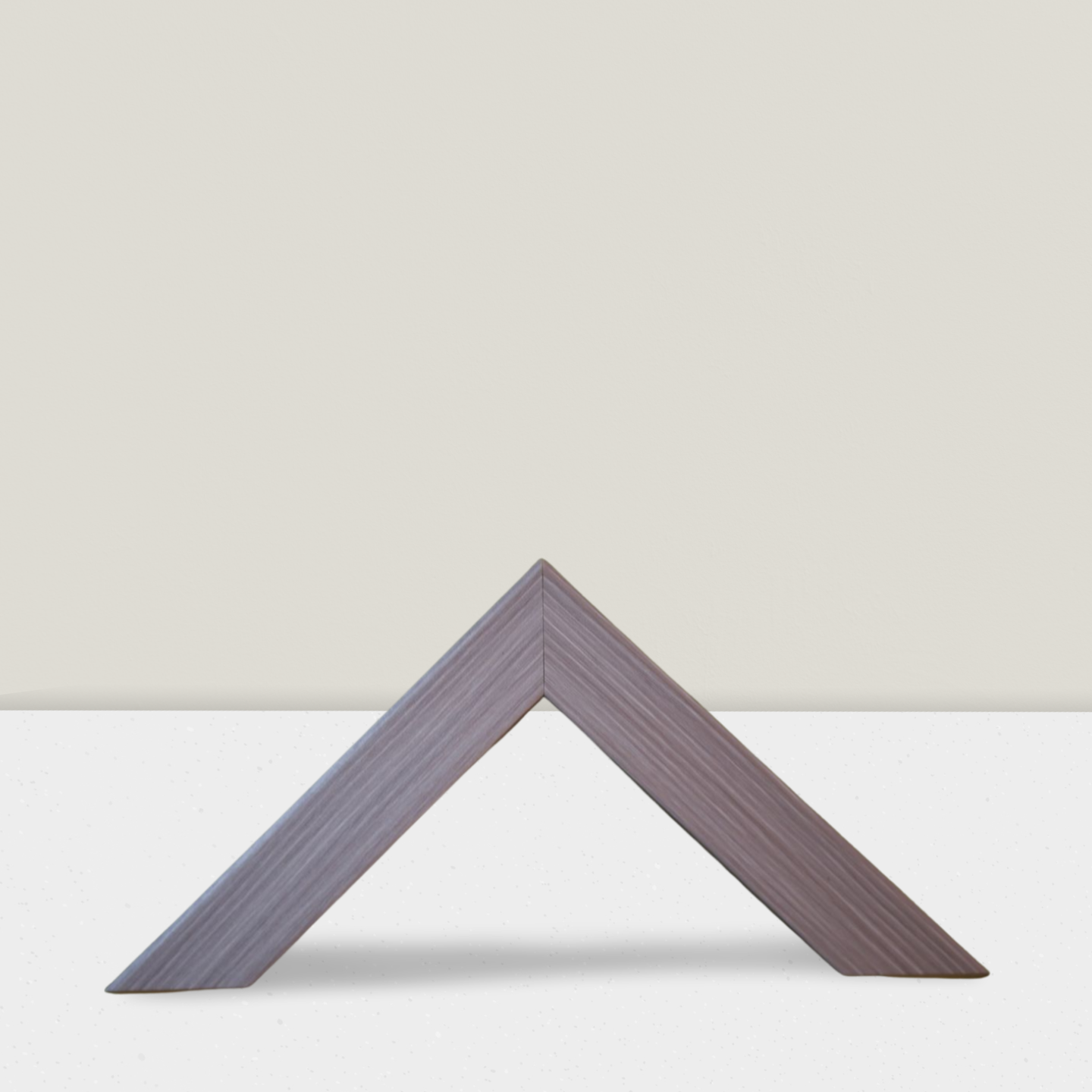 Grey wood‑grain flat profile Frame Moulding - 3065-K41