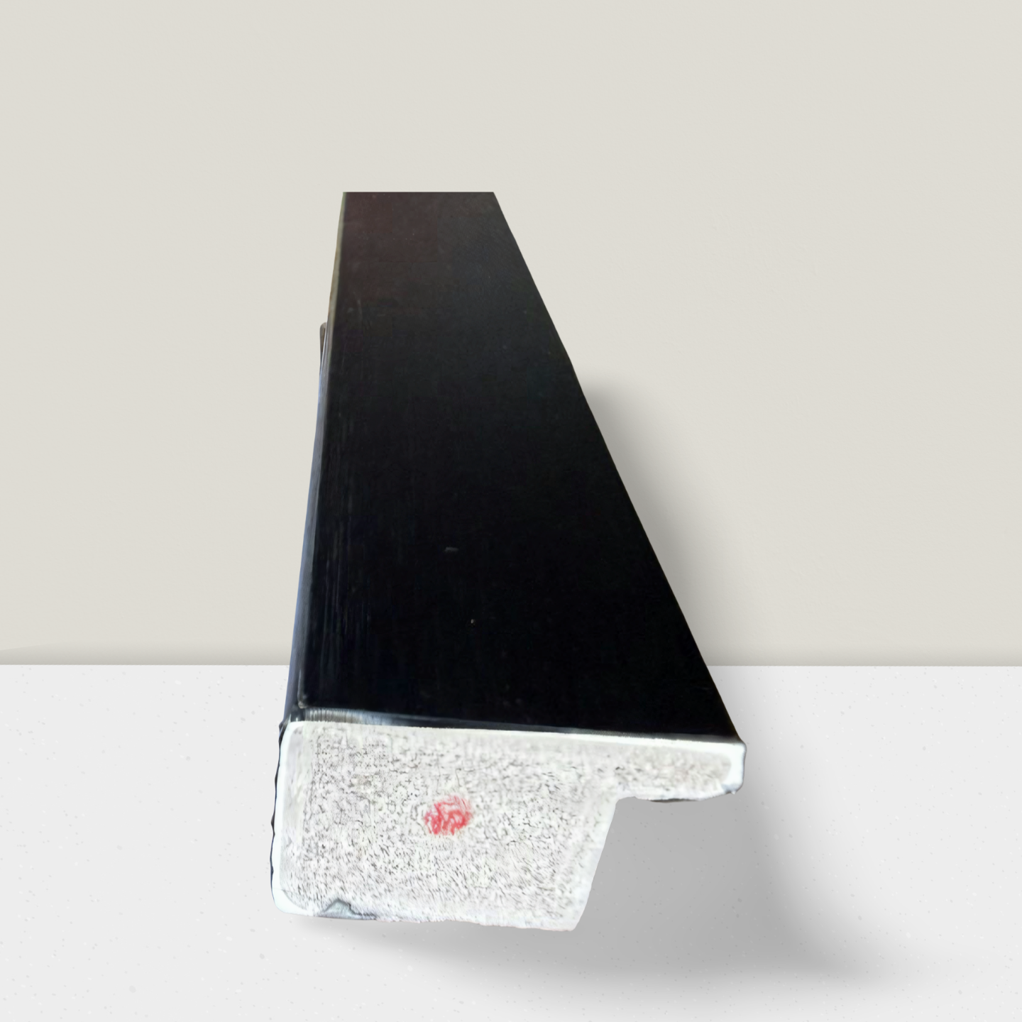 Black Brushed modern frame moulding - 4068-BB