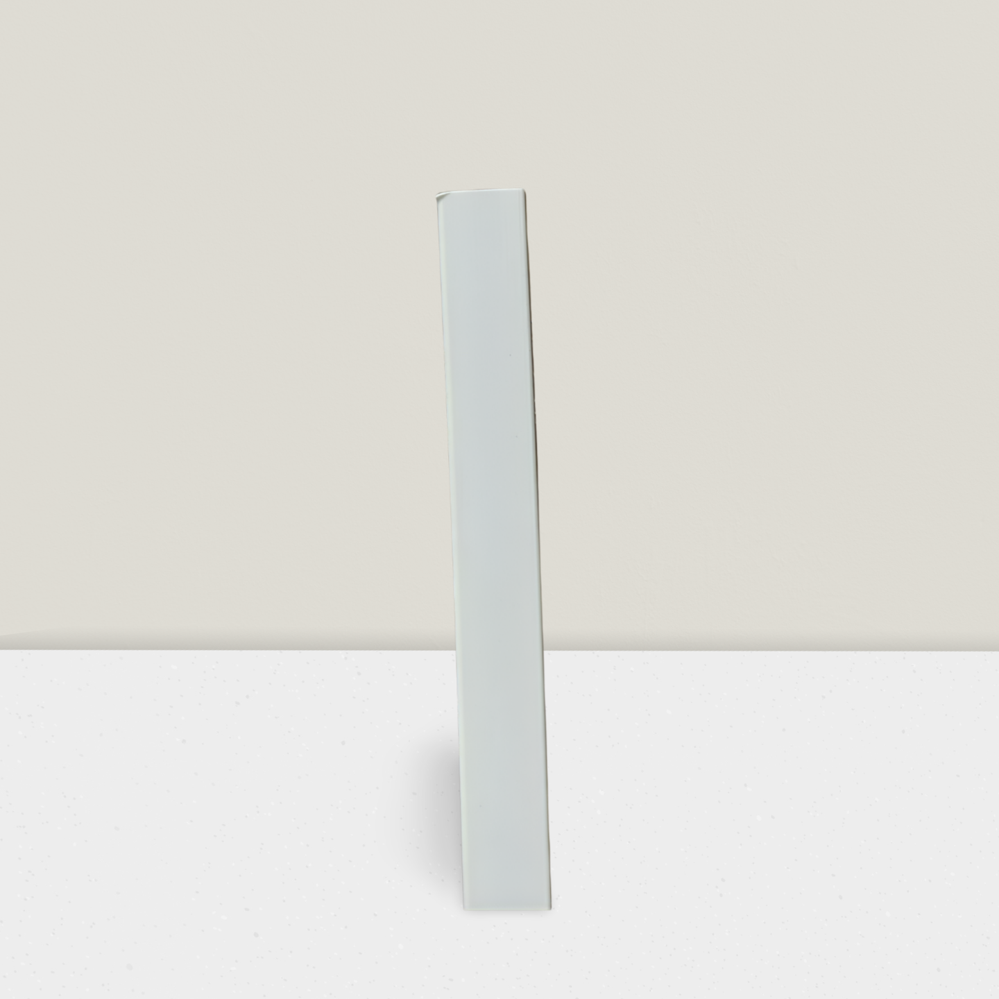 White slim-flat frame moulding - 524-W