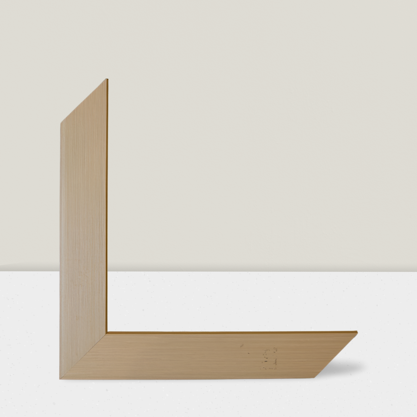 Light oak wood‑effect flat face frame moulding - 8050-4068