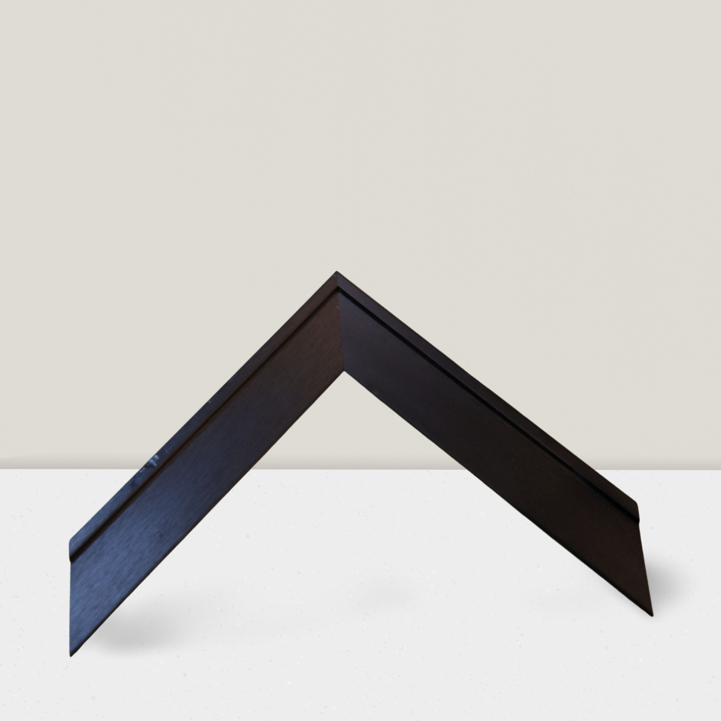 Sleek Black Brushed Frame Moulding - C080